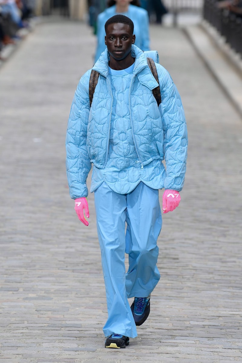Louis Vuitton SS20 Paris Fashion Week Runway Show mens spring summer 2020 virgil abloh Héctor Bellerín