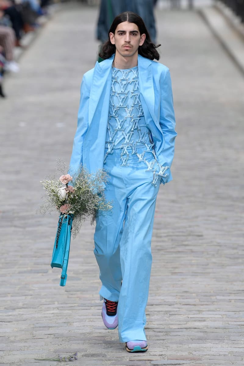 Louis Vuitton SS20 Paris Fashion Week Runway Show mens spring summer 2020 virgil abloh Héctor Bellerín