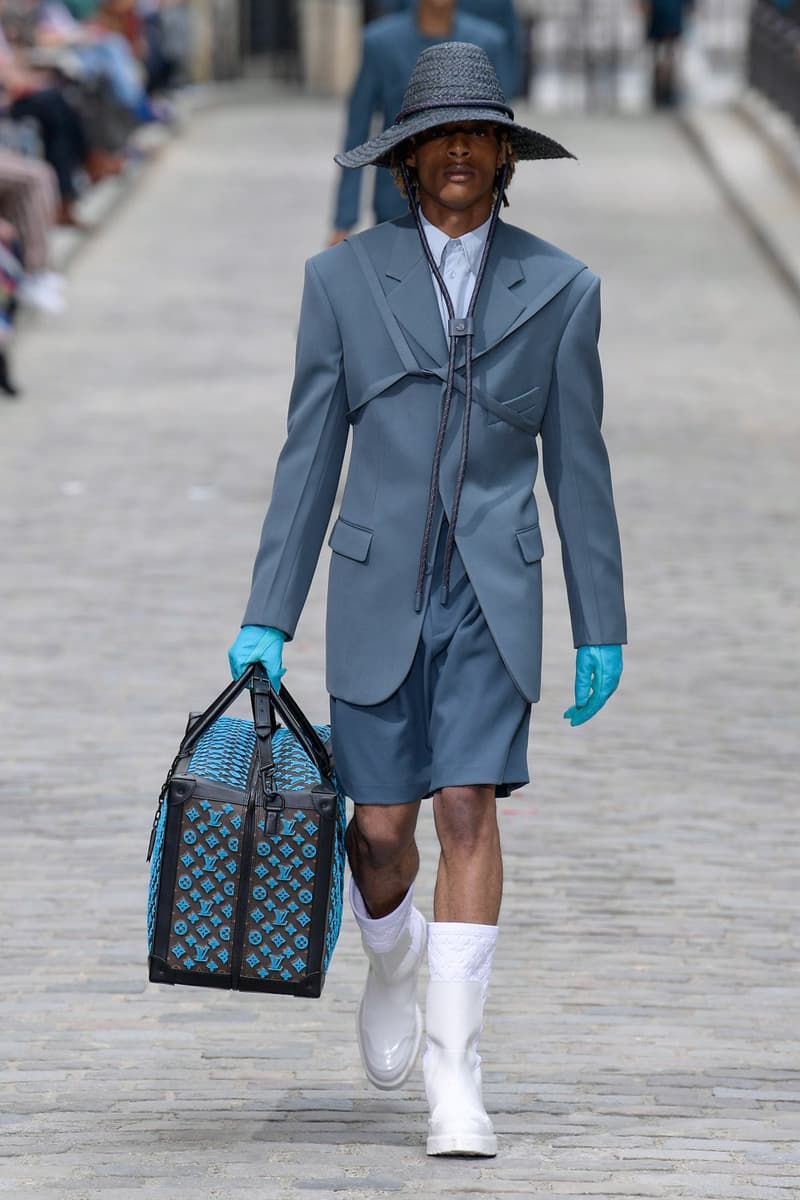 Louis Vuitton SS20 Paris Fashion Week Runway Show mens spring summer 2020 virgil abloh Héctor Bellerín