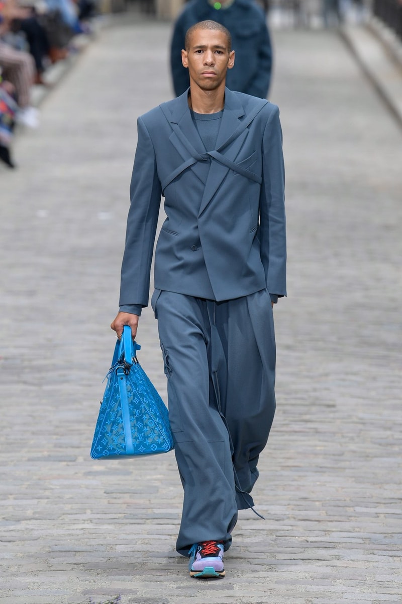 Louis Vuitton SS20 Paris Fashion Week Runway Show mens spring summer 2020 virgil abloh Héctor Bellerín