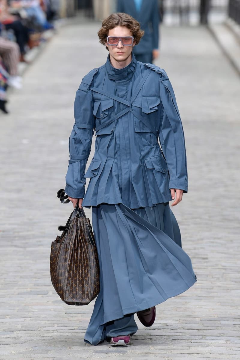 Louis Vuitton SS20 Paris Fashion Week Runway Show mens spring summer 2020 virgil abloh Héctor Bellerín