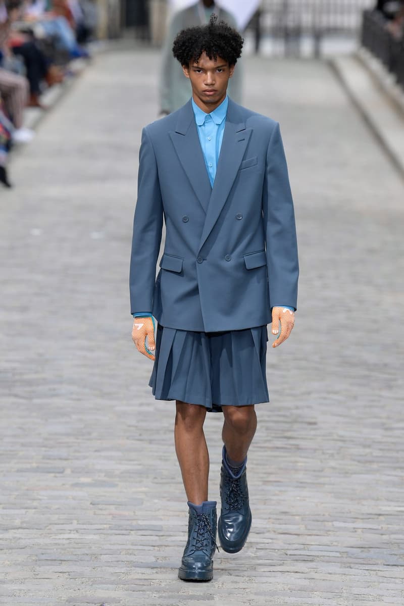 Louis Vuitton SS20 Paris Fashion Week Runway Show mens spring summer 2020 virgil abloh Héctor Bellerín