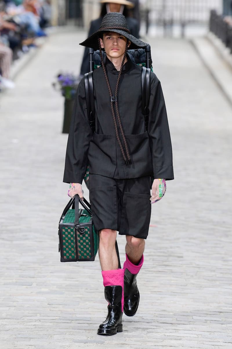 Louis Vuitton SS20 Paris Fashion Week Runway Show mens spring summer 2020 virgil abloh Héctor Bellerín