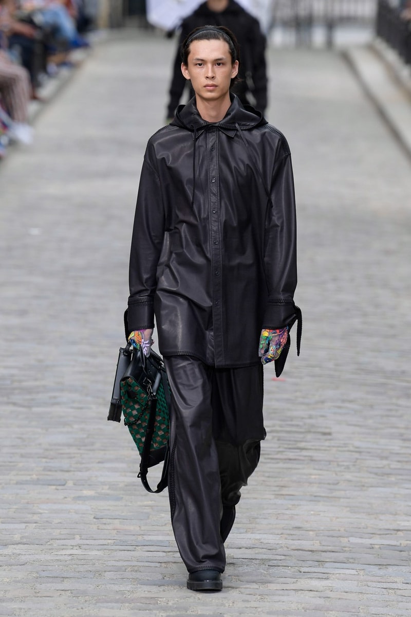 Louis Vuitton SS20 Paris Fashion Week Runway Show mens spring summer 2020 virgil abloh Héctor Bellerín