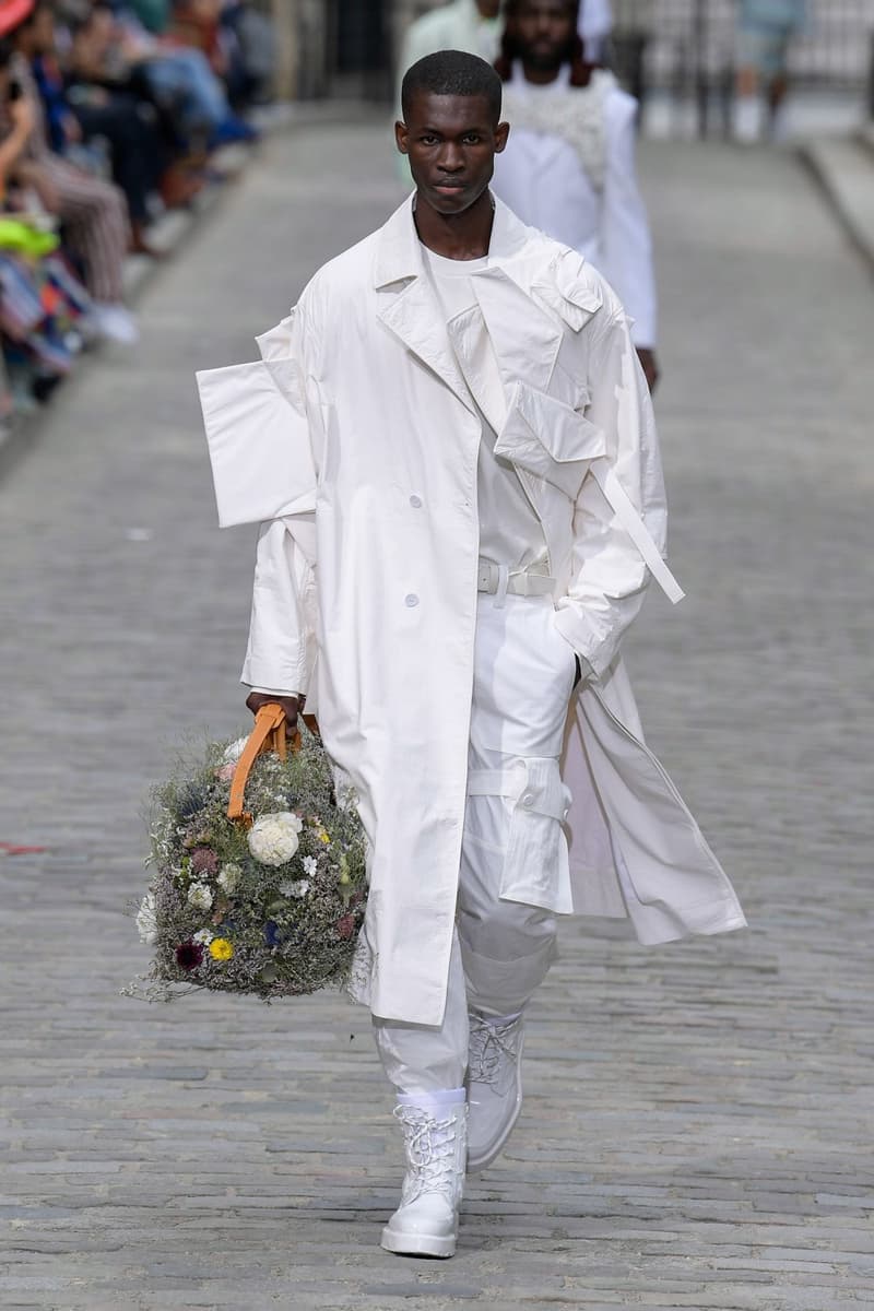 Louis Vuitton SS20 Paris Fashion Week Runway Show mens spring summer 2020 virgil abloh Héctor Bellerín