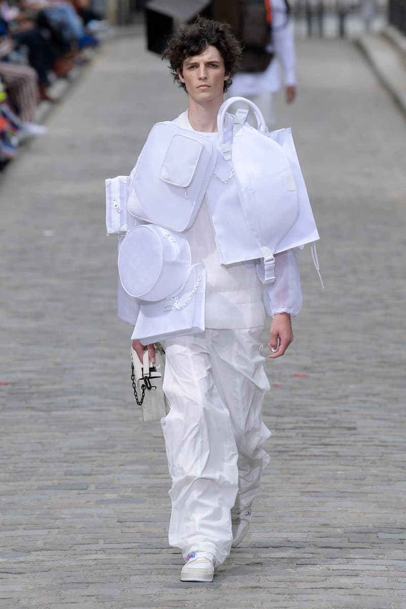 Louis Vuitton SS20 Paris Fashion Week Runway Show mens spring summer 2020 virgil abloh Héctor Bellerín