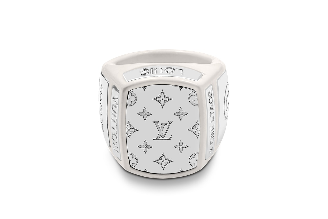 Virgil Abloh's new Louis Vuitton Monogram jewellery collection for men 2019  - Dimsum Daily