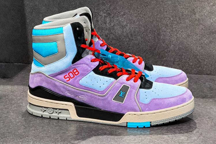 Up Close With Louis Vuitton SS20's Plush Footwear and Flower-Drenched Garments