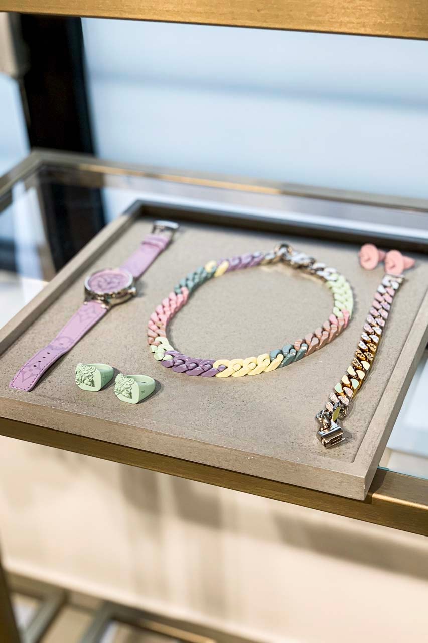 Louis Vuitton Spring/Summer 2020 Runway Details showroom collection ss20 paris fashion week virgil abloh pfw menswear trunk duffel bag sneakers shoes 503 high top