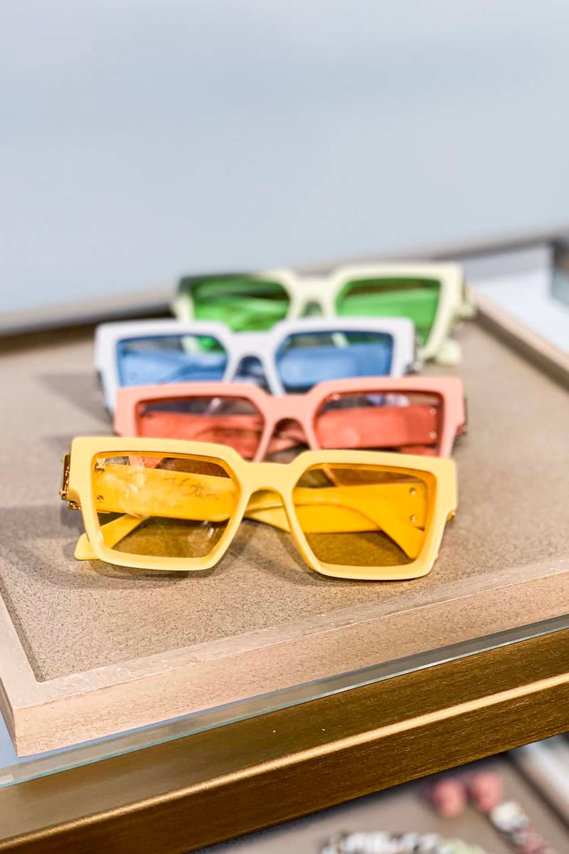 Louis Vuitton Spring/Summer 2020 Runway Details showroom collection ss20 paris fashion week virgil abloh pfw menswear trunk duffel bag sneakers shoes 503 high top