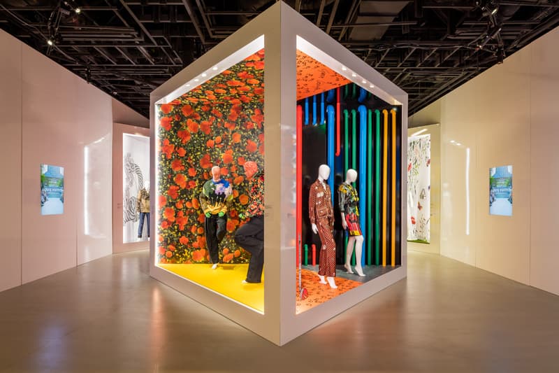 "Louis Vuitton X" Archive Exhibition Inside Look beverly hills los angeles california collection brand history