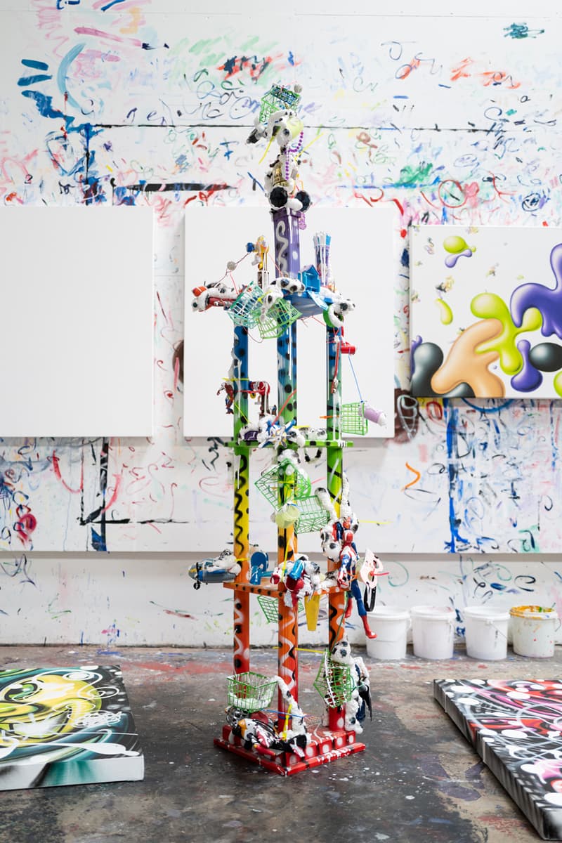 love ball iii three trophies trophy artist designs kaws kenny scharf lucy dodd raul de nieves jack pierson tony oursler cfda susanne bartsch