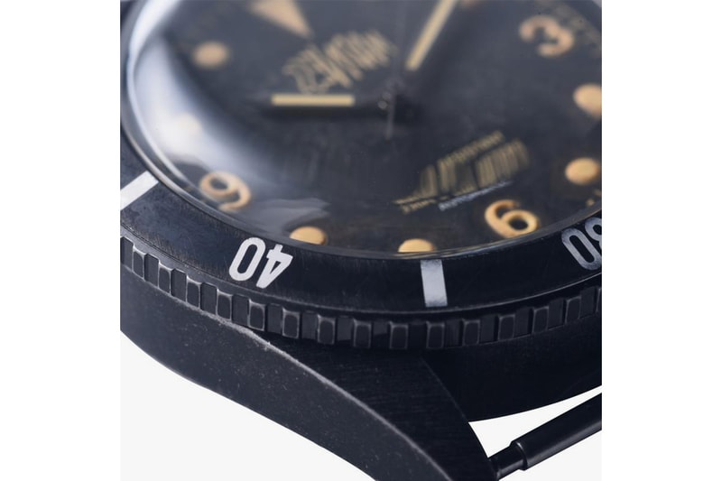 MADNESS x Watch Experimental Unit Collab Release Info Information vintage timepieces shawn yue Royal Marine military Sea Diver AGED/SILVER GED/BLACK MADNESS x Watch Experimental Unit Collab Release Info