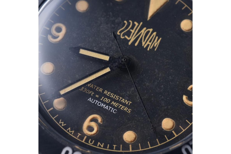 MADNESS x Watch Experimental Unit Collab Release Info Information vintage timepieces shawn yue Royal Marine military Sea Diver AGED/SILVER GED/BLACK MADNESS x Watch Experimental Unit Collab Release Info