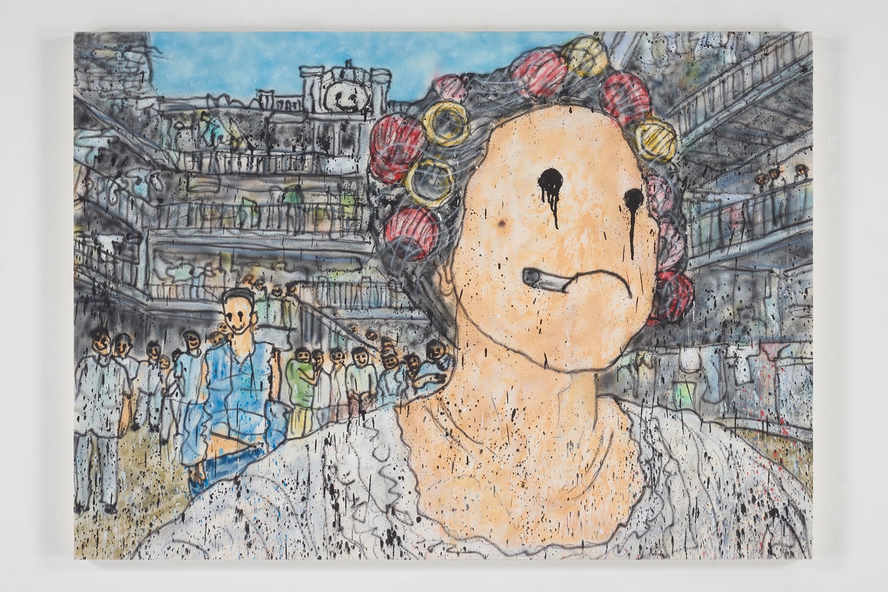 madsaki perrotin hong kong solo exhibition paintings artworks shows