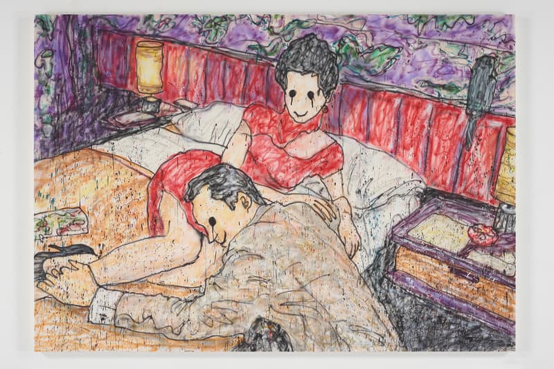 madsaki perrotin hong kong solo exhibition paintings artworks shows