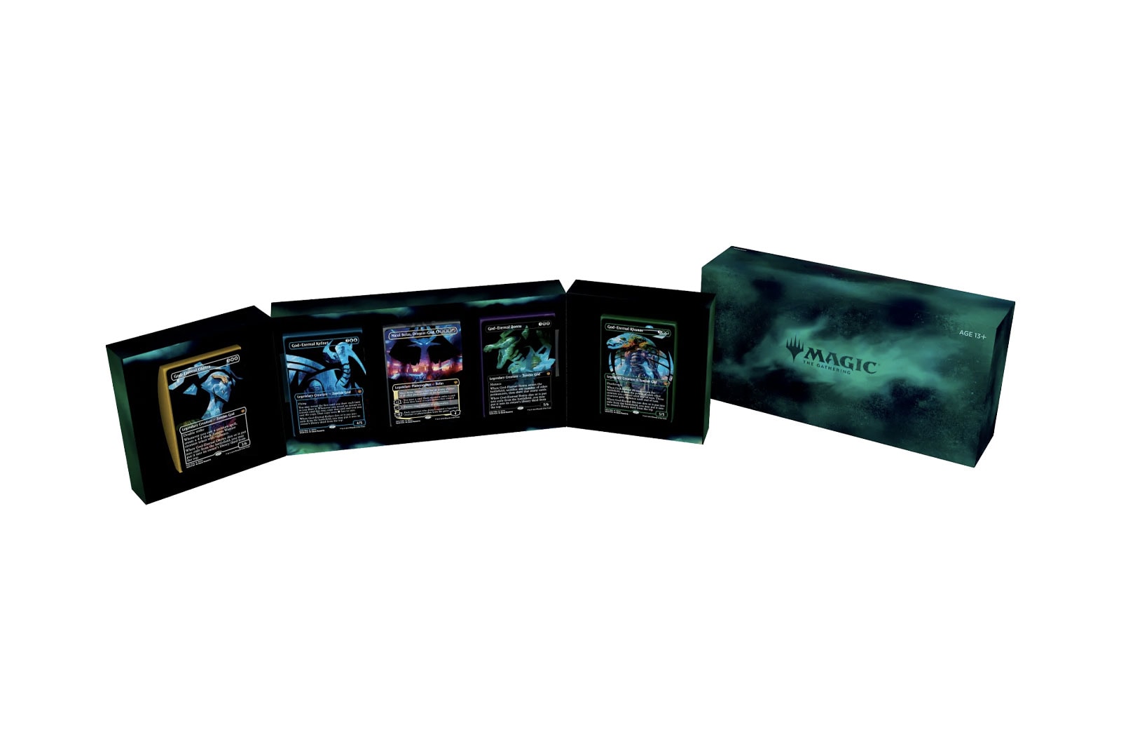 Magic The Gathering Comic-Con Exclusives Info planeswalker dragon god eternal card game gaming 