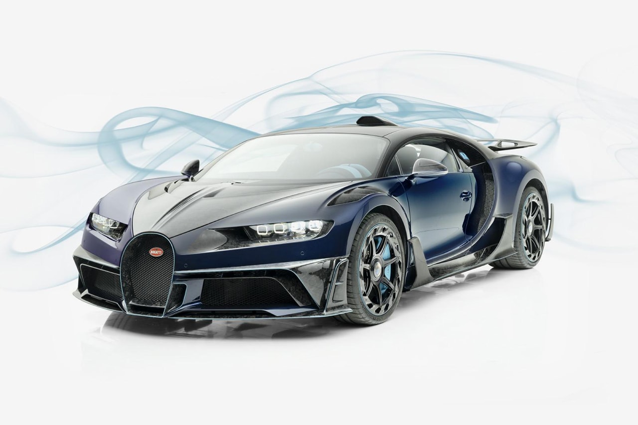 Mansory Bugatti Chiron Centuria Geneva Show 2019 £4000000 GBP Hypercar Full Carbon Fiber Aero Package Tuned Modified Official Release Information Unveiling Pictures