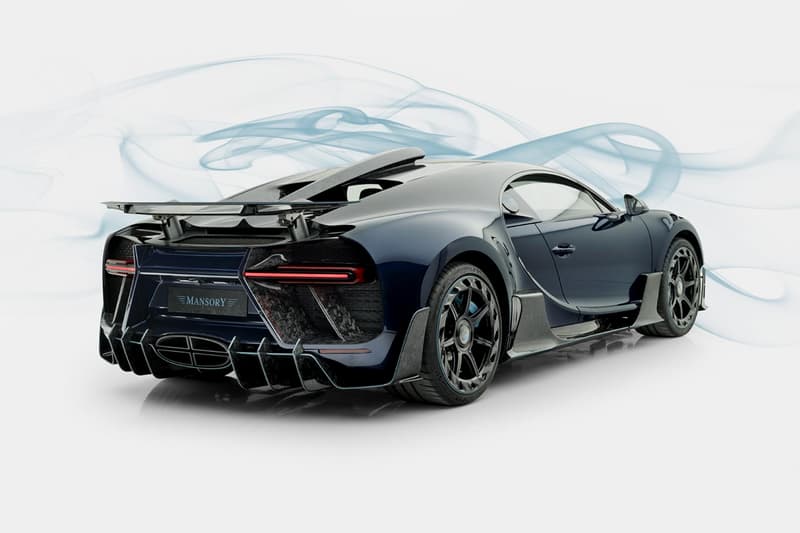 Mansory Bugatti Chiron Centuria Geneva Show 2019 £4000000 GBP Hypercar Full Carbon Fiber Aero Package Tuned Modified Official Release Information Unveiling Pictures