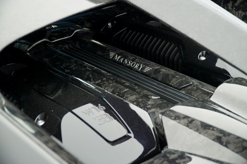 Mansory Bugatti Chiron Centuria Geneva Show 2019 £4000000 GBP Hypercar Full Carbon Fiber Aero Package Tuned Modified Official Release Information Unveiling Pictures