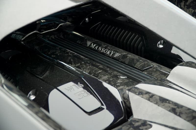 Mansory Bugatti Chiron Centuria Geneva Show 2019 £4000000 GBP Hypercar Full Carbon Fiber Aero Package Tuned Modified Official Release Information Unveiling Pictures