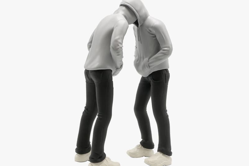 Mark Jenkins Limited-Edition Head in Head Sculpture Collaborations Unique Board