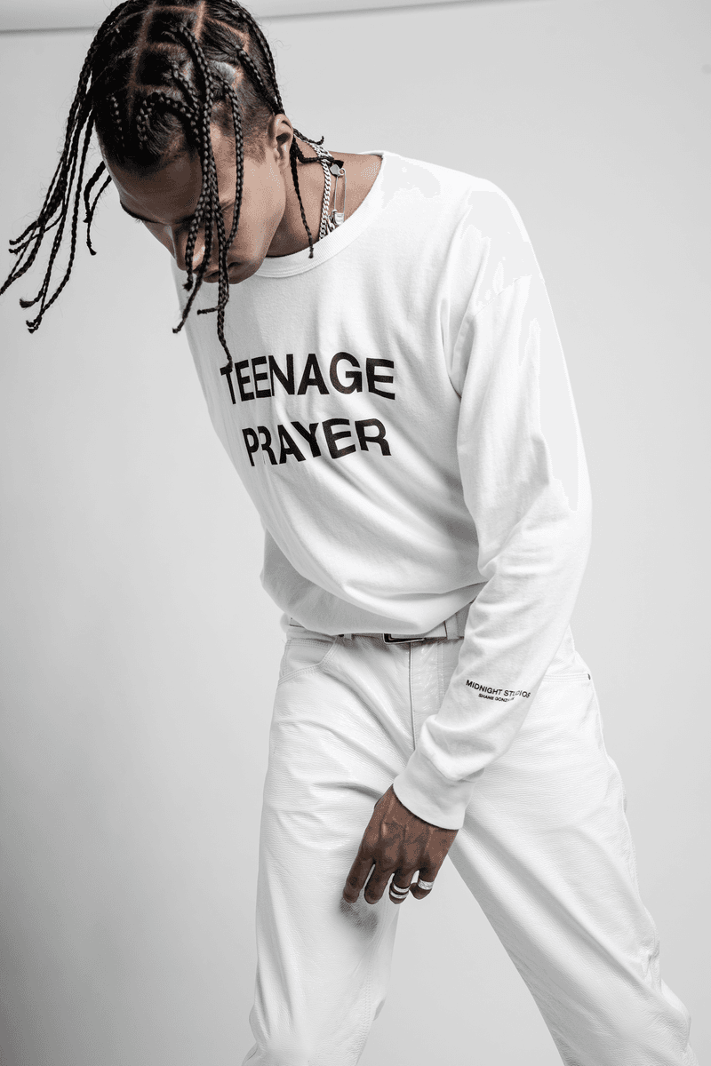 MIDNIGHT STUDIOS SS19 CRYSTAL logo PRINT COLLECTION teenage prayer hoodie sweater sweatshirt spring summer 2019 buy t shirt tee graphic