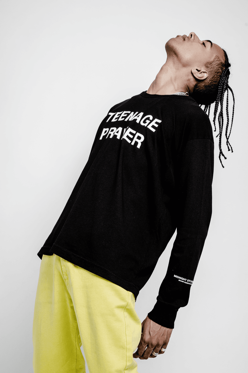 MIDNIGHT STUDIOS SS19 CRYSTAL logo PRINT COLLECTION teenage prayer hoodie sweater sweatshirt spring summer 2019 buy t shirt tee graphic
