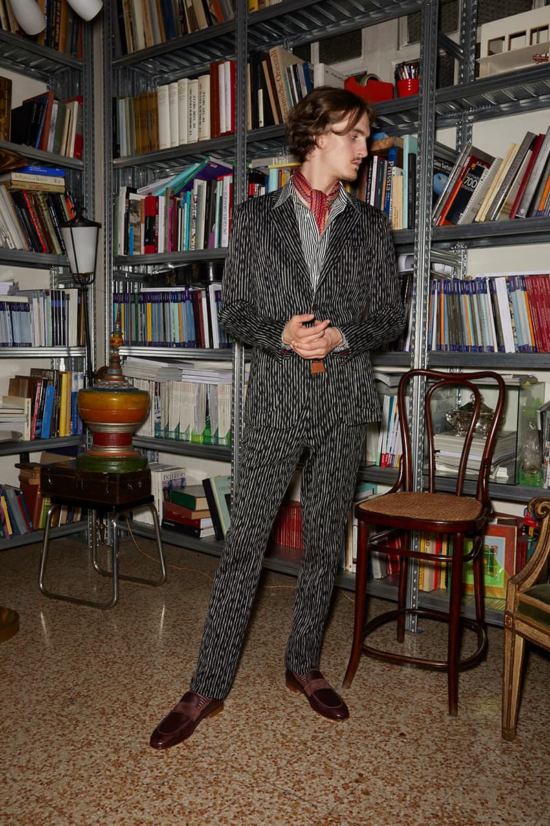 Missoni Man Spring Summer 2020 SS20 Collection Lookbook Serge Gainsbourg French Singer Songwriter Muse Inspiration Bohemianism Artistic Freedom 