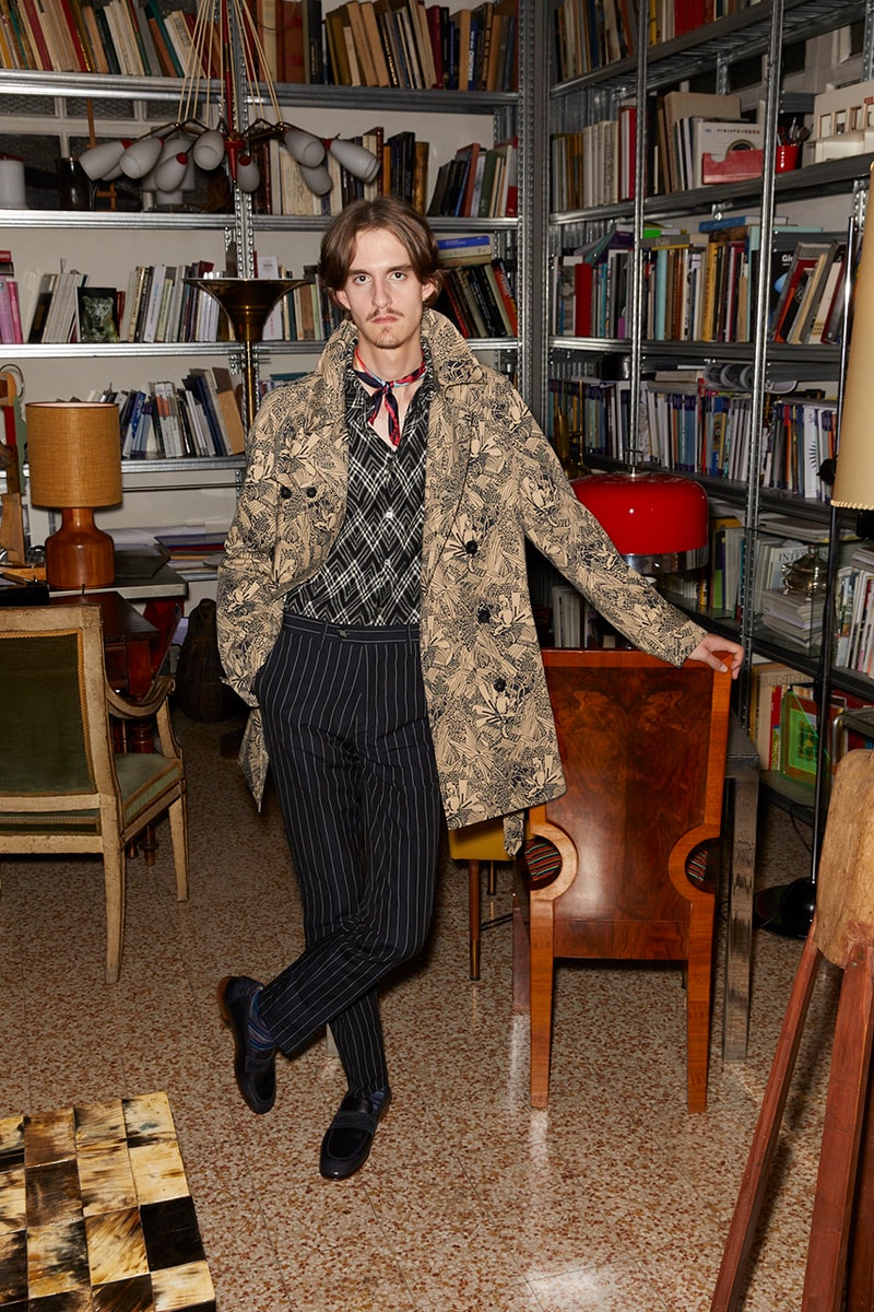 Missoni Man Spring Summer 2020 SS20 Collection Lookbook Serge Gainsbourg French Singer Songwriter Muse Inspiration Bohemianism Artistic Freedom 