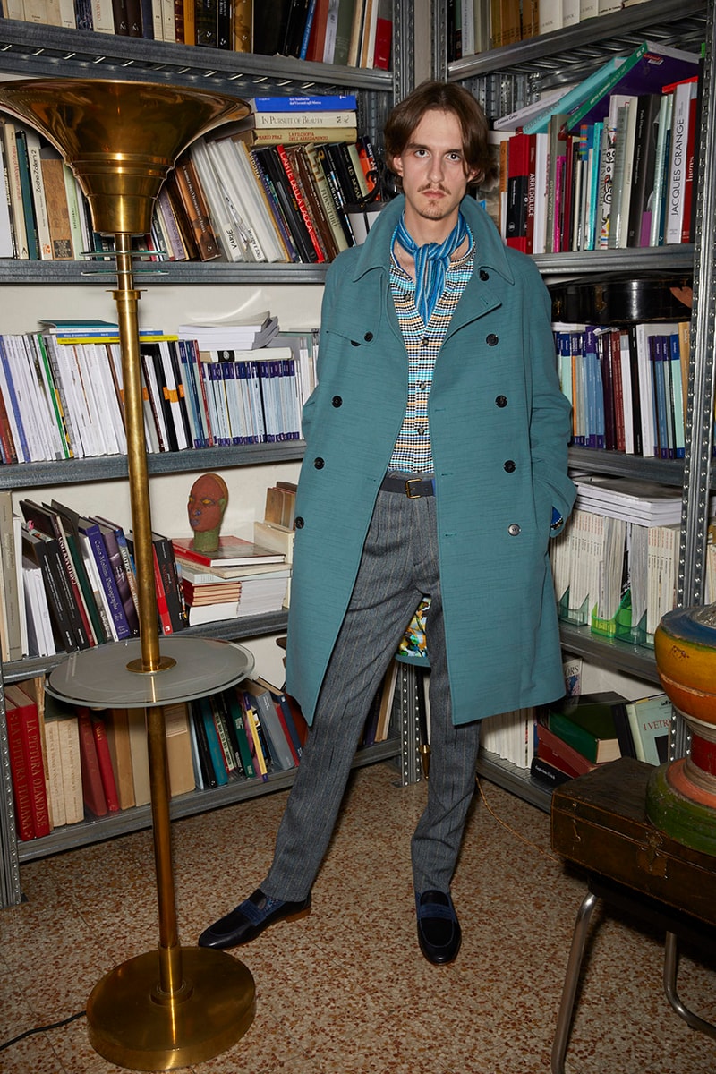 Missoni Man Spring Summer 2020 SS20 Collection Lookbook Serge Gainsbourg French Singer Songwriter Muse Inspiration Bohemianism Artistic Freedom 