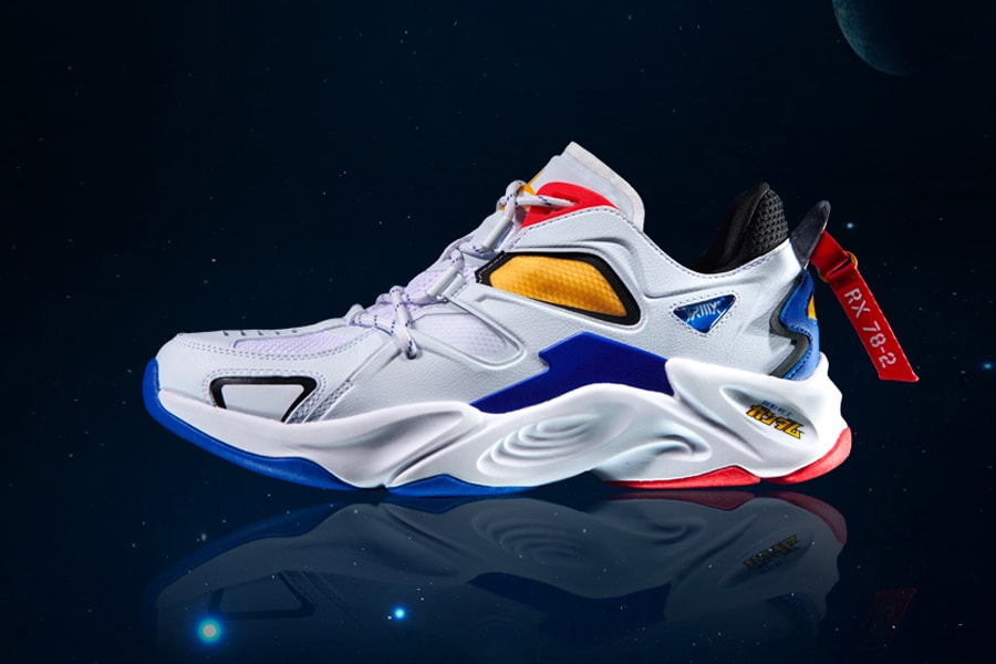 Mobile Suit Gundam 361° RX-78-2 Sneaker Release White blue red yellow