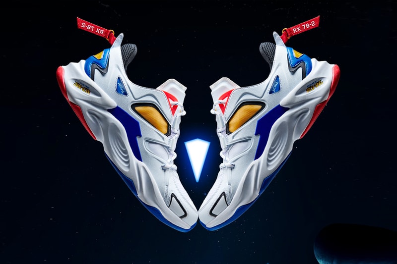Mobile Suit Gundam 361° RX-78-2 Sneaker Release White blue red yellow