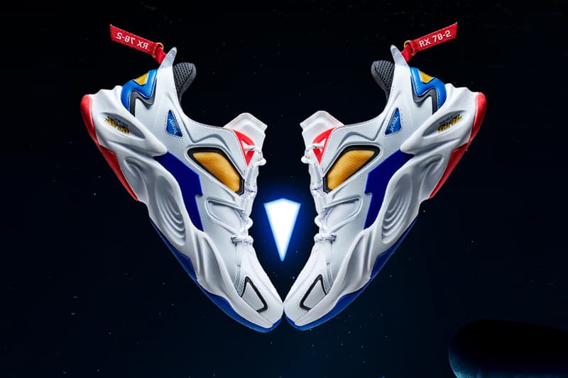 Mobile Suit Gundam 361° RX-78-2 Sneaker Release White blue red yellow