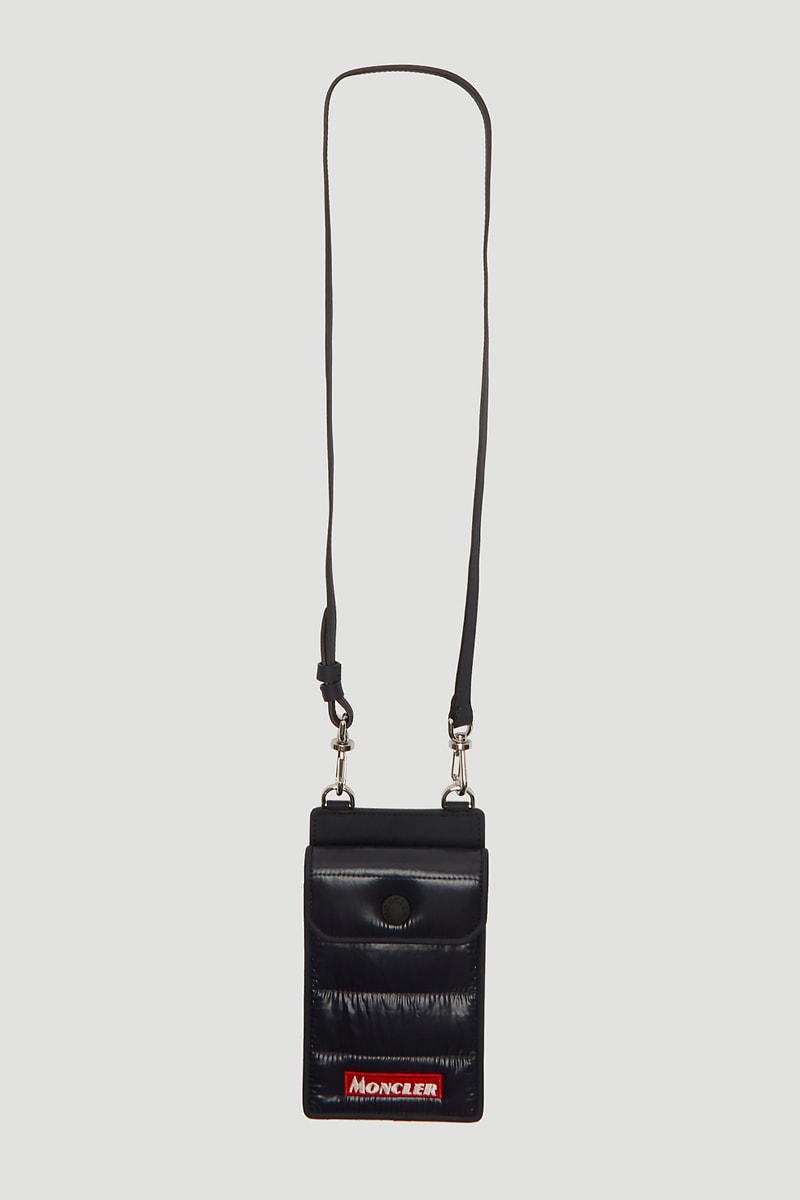 Moncler Quilted Phone Case Grey Black Alpine iPhone X XS XR Samsung Accessories Apple Strap Release Info