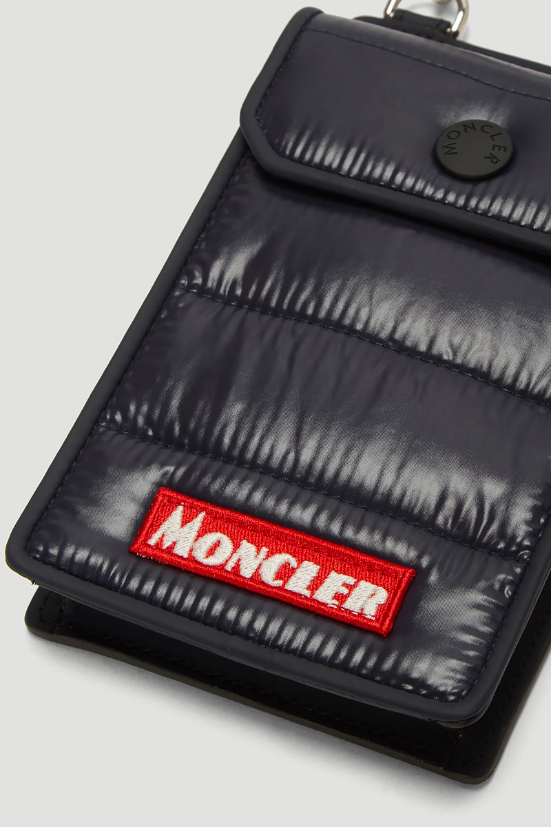 Moncler Quilted Phone Case Grey Black Alpine iPhone X XS XR Samsung Accessories Apple Strap Release Info