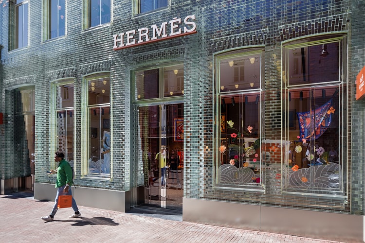 Hermès Moves Into MVRDV's Glass Brick Store in Amsterdam