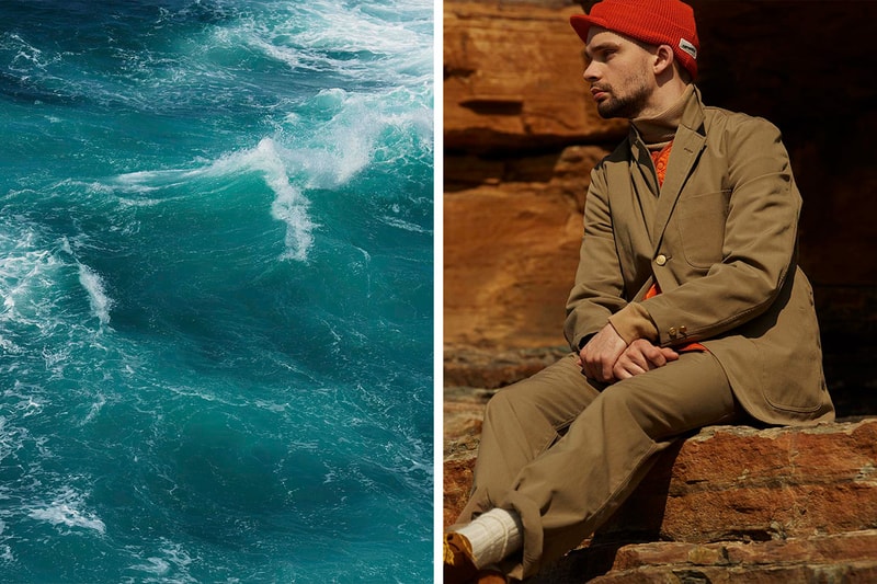 nanamica Fall Winter 2019 Collection pea coat sailors jacket mac jacket quilted gore tex lining wool fleece suit gingham essentials muted 