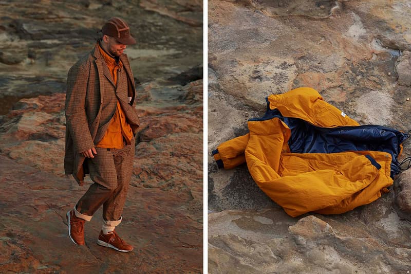 nanamica Fall Winter 2019 Collection pea coat sailors jacket mac jacket quilted gore tex lining wool fleece suit gingham essentials muted