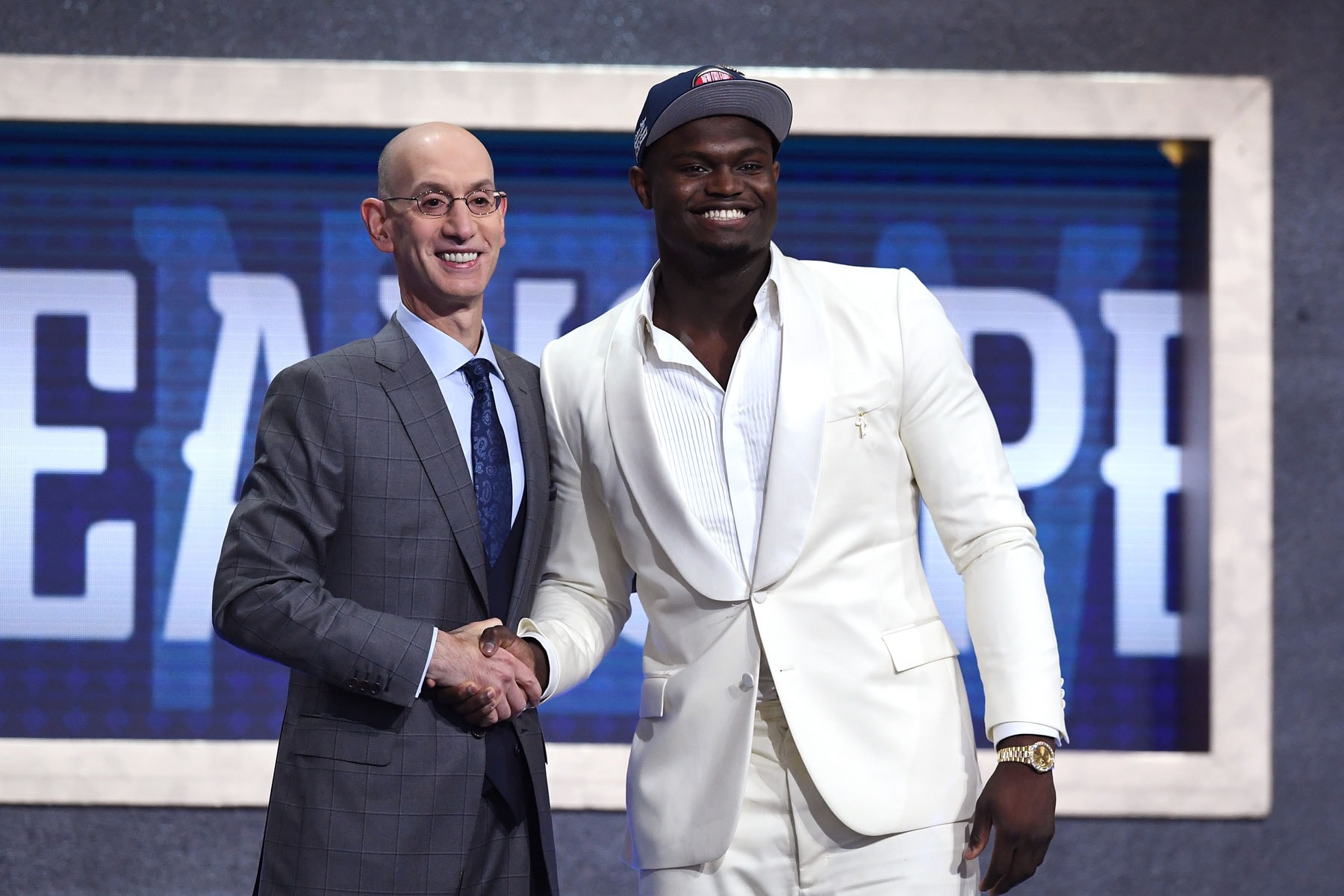Zion Williamson Drafted No. 1 by the Pelicans full 2019 NBA Draft basketball duke university 