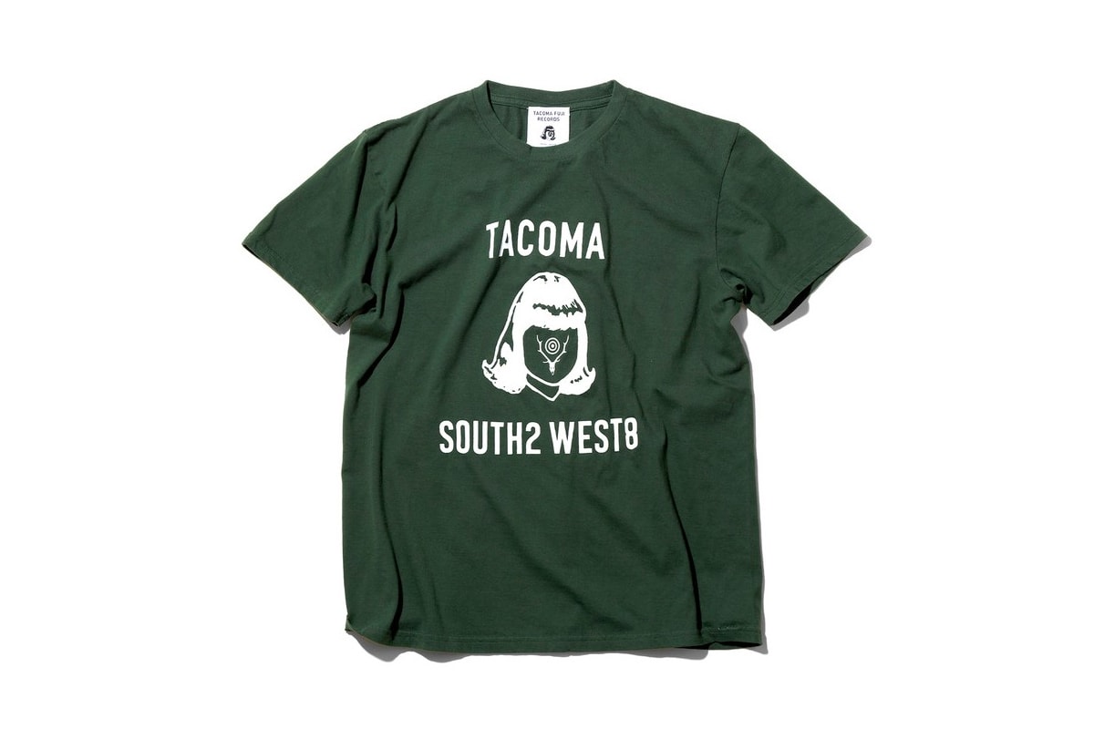 Nepenthes "South2 West8" Tacoma Fuji Records Pop-Up New york city capsule japan osaka tokyo hakata ss19 spring/summer 2019 t-shirt