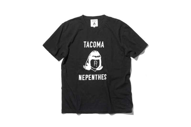 Nepenthes "South2 West8" Tacoma Fuji Records Pop-Up New york city capsule japan osaka tokyo hakata ss19 spring/summer 2019 t-shirt