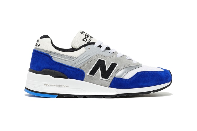 New Balance Applies Premium Blue Suede to the M997
