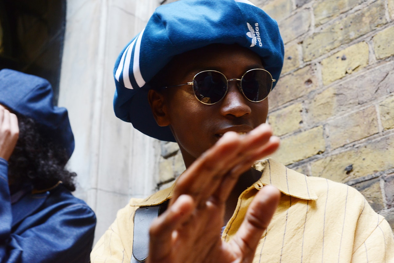Nicholas Daley SS20 Spring/Summer 2020 Feature Interview LFW:M London Fashion Week Men's adidas MakerLab Fred Perry Tricker's George Cox Martine Rose Nigel Cabourn Puma Blue Flying Lotus Black Panther Pharaoh Saunders Beams Japan Riz Ahmed Sons of Kemet