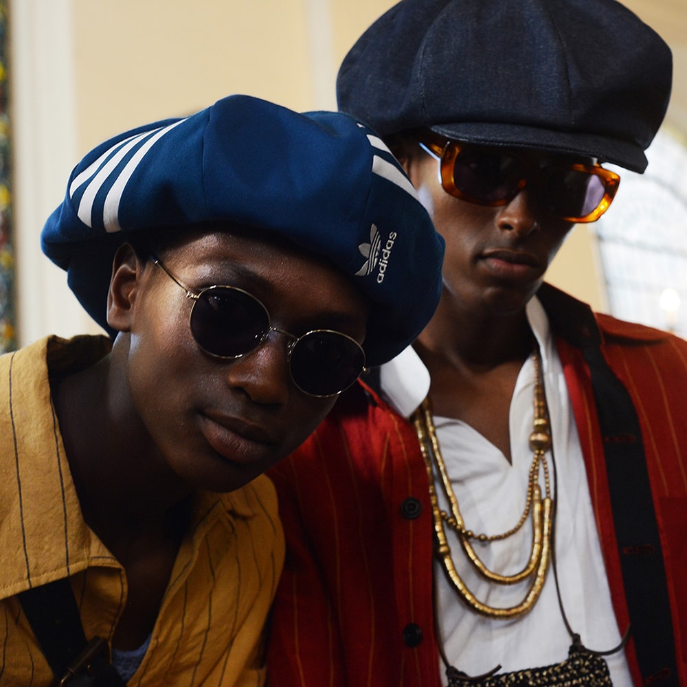 Nicholas Daley SS20 Spring/Summer 2020 Feature Interview LFW:M London Fashion Week Men's adidas MakerLab Fred Perry Tricker's George Cox Martine Rose Nigel Cabourn Puma Blue Flying Lotus Black Panther Pharaoh Saunders Beams Japan Riz Ahmed Sons of Kemet