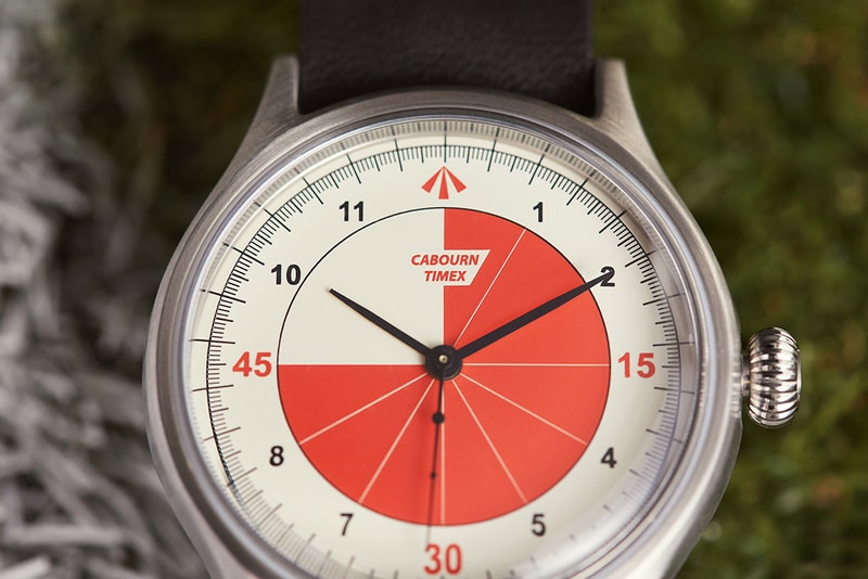 Nigel Cabourn x Timex "Referee" Watch Release Information 1950s Football Inspiration Closer Look Timepiece Interchangeable Straps MK1 40mm stainless steel case  