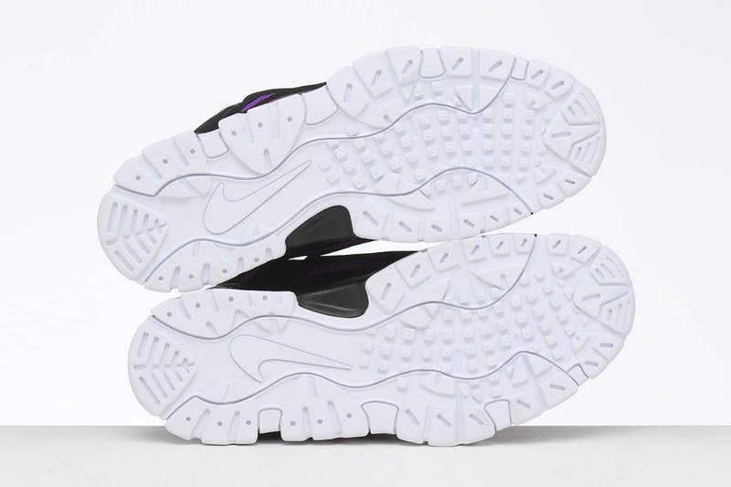 Nike Air Barrage Mid Raptors Colorway Release reissue retro vintage sneakers shoes toronto NBA basketball sports 