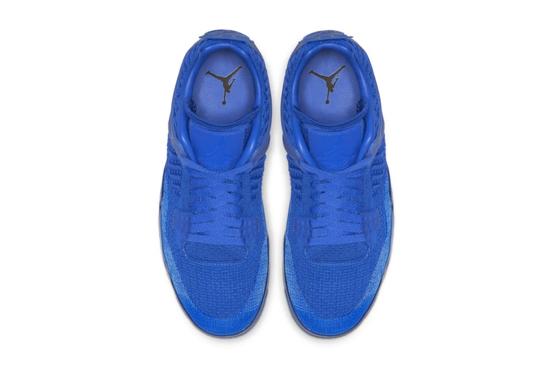 Nike Air Jordan 4 “University Red" & "Hyper Blue" Jordan Brand 30th anniversary Michael Jordan 88-89 red air unit sole flyknit textiles material