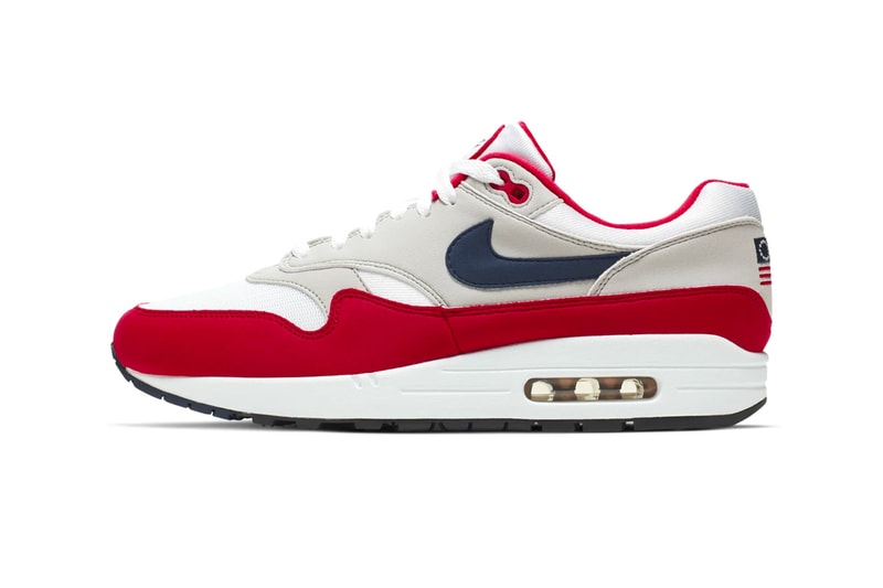 Nike Air Max 1 Fourth of July Release Info CJ4283-100 red white flag