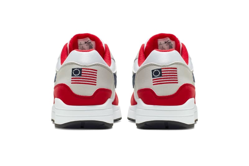 Nike Air Max 1 Fourth of July Release Info CJ4283-100 red white flag